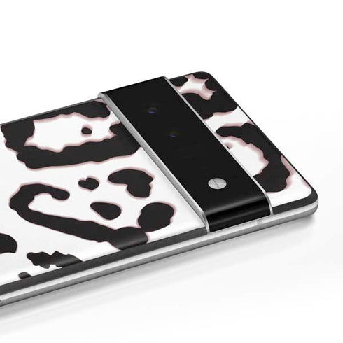 B&W Leopard Google Pixel 6 Skin